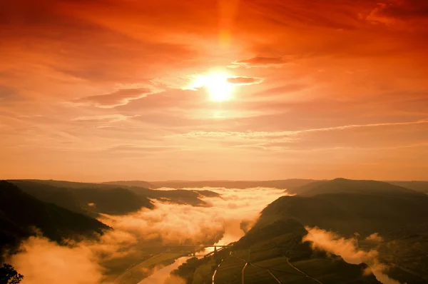 stock image Bremm Moselle meander 03