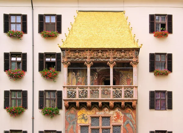 Innsbruck gouden dak 01 — Stockfoto