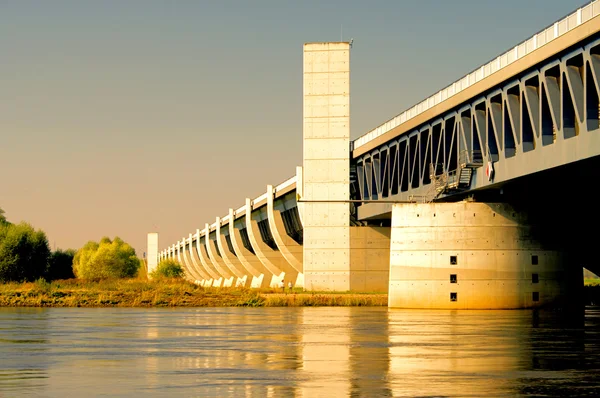 Magdeburg Water Bridge 08 — Stock Photo, Image