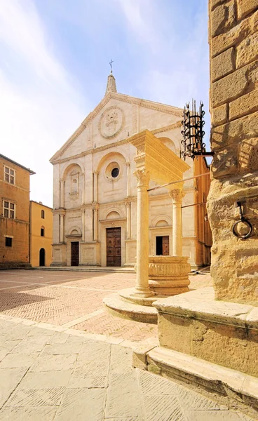 Pienza cathedral 05 — Stock Photo, Image