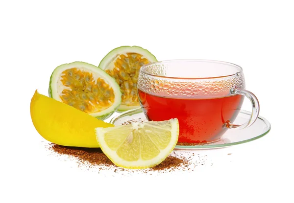 Τσάι από φρούτα του πάθους και μάνγκο 01 — Φωτογραφία Αρχείου