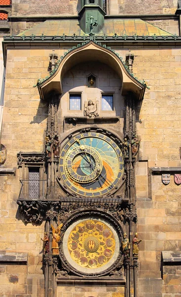 Praha věžní hodiny 02 — Stock fotografie