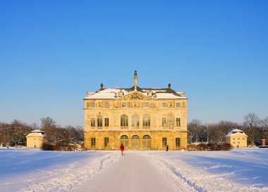 Dresden Bahçe Sarayı kış 02