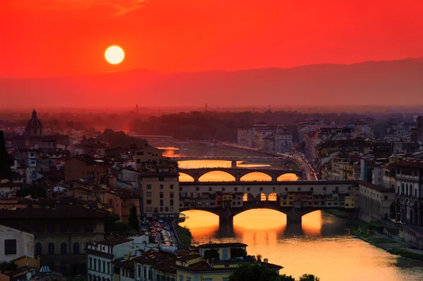 Florenzbrücke 04 — Stockfoto