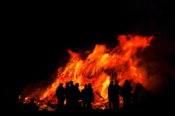 Walpurgis Night bonfire 103 — Stock Photo, Image