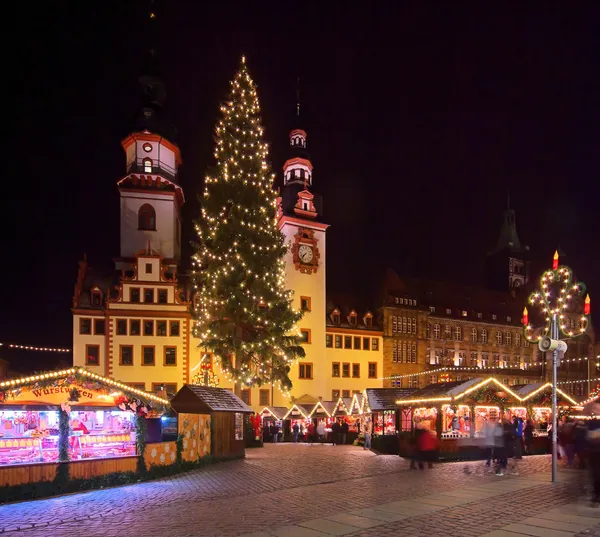 Χριστουγεννιάτικη αγορά Chemnitz 02 — Φωτογραφία Αρχείου