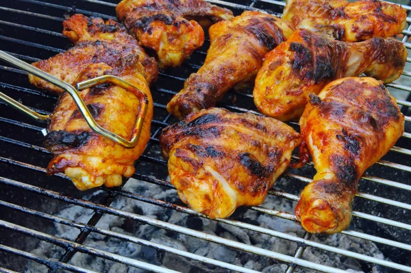 Grilling chicken 21 — Stock Photo, Image