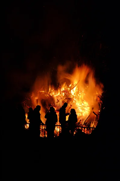 Api unggun malam Walpurgis 41 — Stok Foto