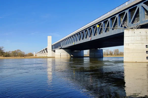 Magdeburg Water Bridge 09 — Stock Photo, Image