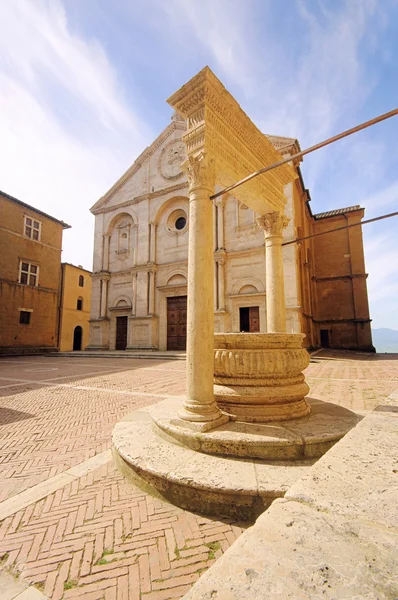 Pienza cathedral 04 — Stock Photo, Image
