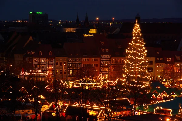 Erfurter Weihnachtsmarkt 19 — Stockfoto