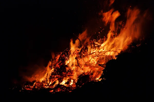 ワルプルギスの夜 bonfire 72 — ストック写真