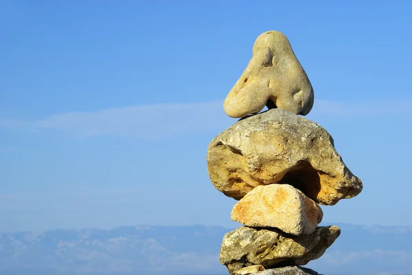 Tower from pebbles 29 — Stock Photo, Image