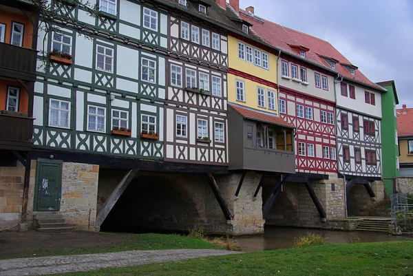 Erfurt kraemerbrücke 07 — Stockfoto