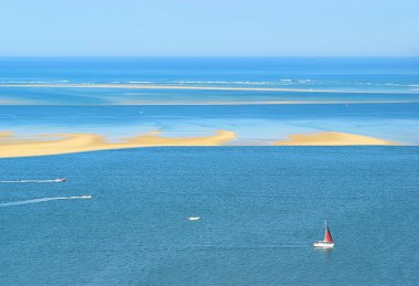 Dune du Pyla sand spit 01 clipart