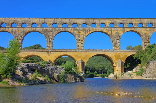 Pont du Gard 07 — Stockfoto