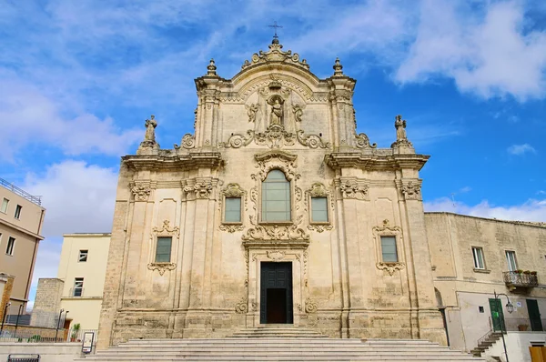 Iglesia Matera San Francesco d Asís 01 — Foto de Stock