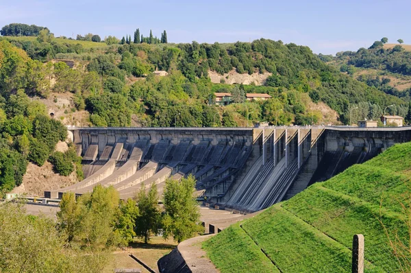 Reservoir dam 02 — Stock Photo, Image