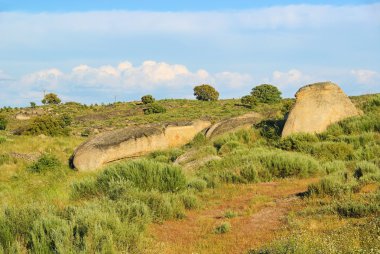 Valencia de Alcantara granite rock landscape 53 clipart