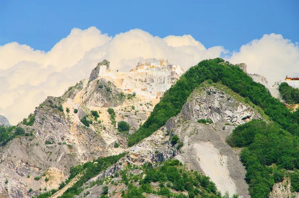 Carrara marmuru kamień kopalnia 15 — Zdjęcie stockowe