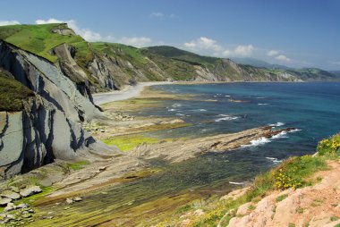 Costa vasca 32 zumaia yakınındaki