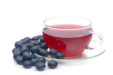 Blueberry tea 09 clipart