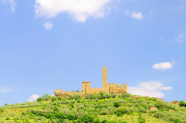 The Castle of Montecchio Vesponi 04 — Stock Photo, Image