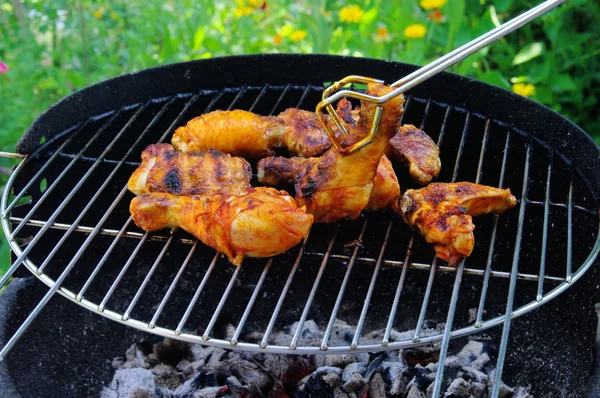 Grilling chicken 19 — Stock Photo, Image