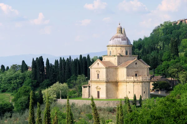 Montepulciano kerk 03 — Stockfoto