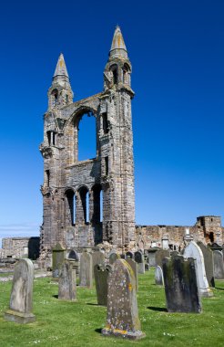 Ruin of St. Andrews cathedral clipart