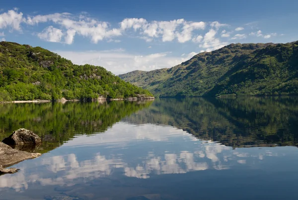 Reflections on Loch Lomond — Stock Photo, Image