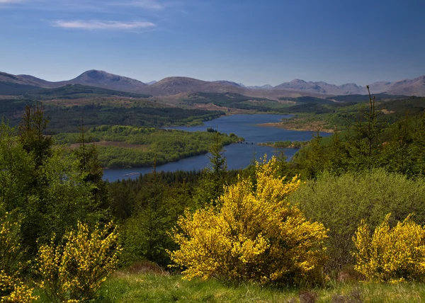 Lookout at Loch Garry — Stock Photo, Image