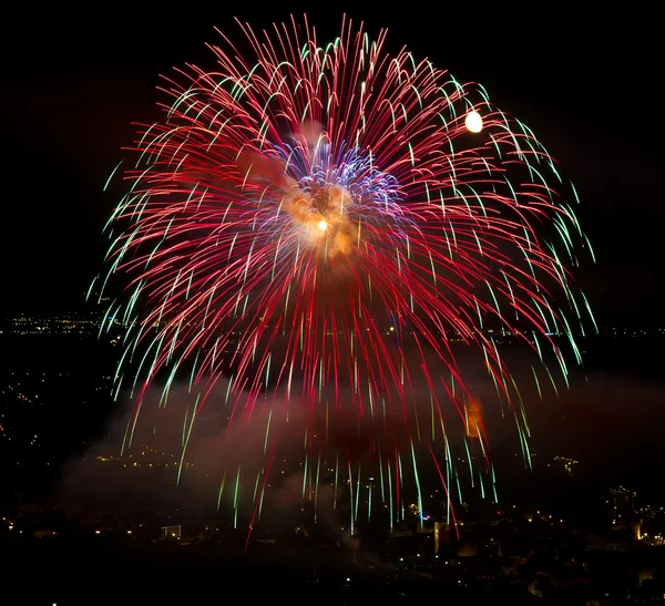 Colourful Fireworks — Stock Photo, Image