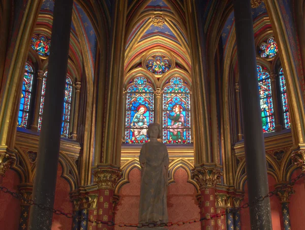 Cappella inferiore della Sainte Chapelle — Foto Stock