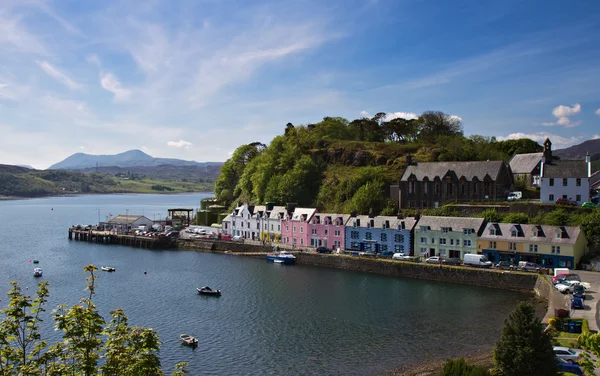 Old Harbor of Portree Royalty Free Stock Photos