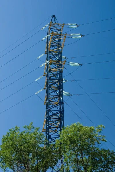 Übertragung auf elektrische Energie — Stockfoto