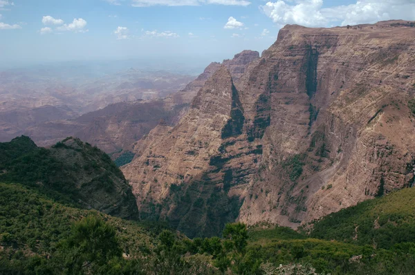 Долина каньонов — стоковое фото