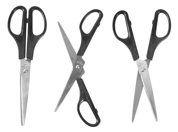 Scissors on a white — Stok fotoğraf