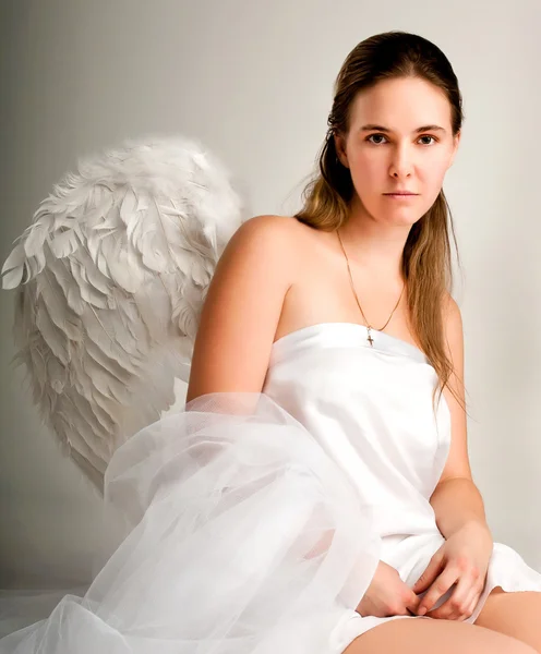 Angel holka — Stock fotografie