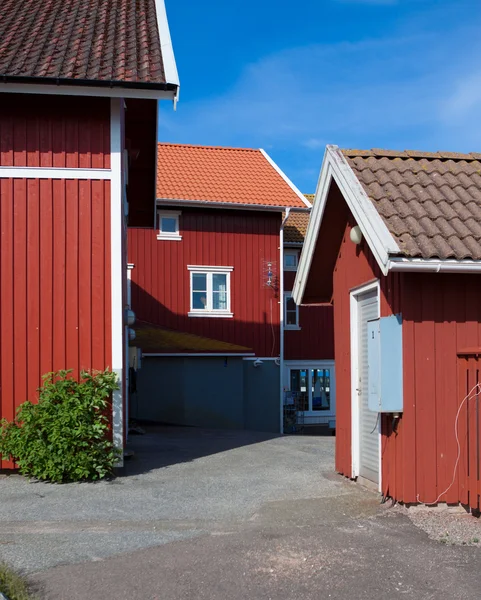 Vacation homes in Sweden — Stock Photo, Image