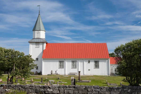Pequeña iglesia en Suecia — Foto de Stock