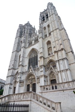 Saints Michael and Gudule in Brussels clipart