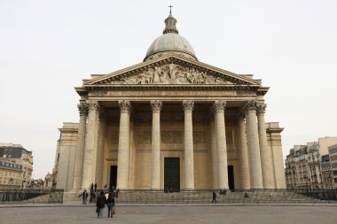 Paris Pantheon Facade #2 clipart