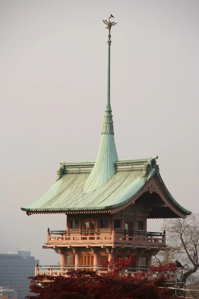 Японської temple дах — стокове фото