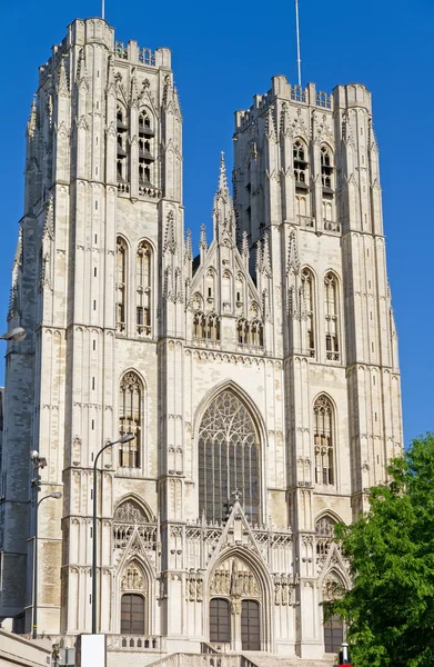 Saints Michael and Gudule in Brussels — Stock Photo, Image