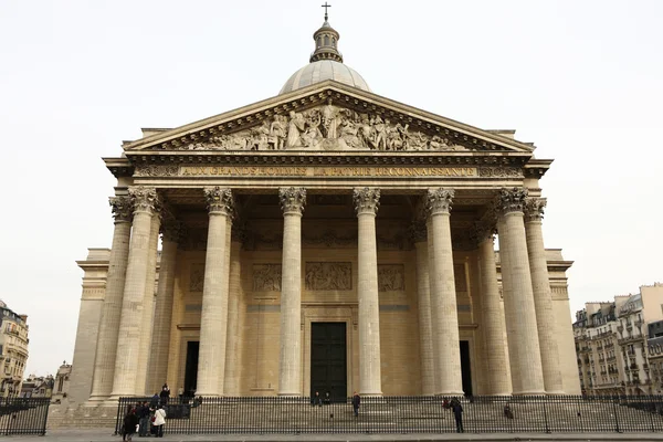 Parijs pantheon gevel — Stockfoto