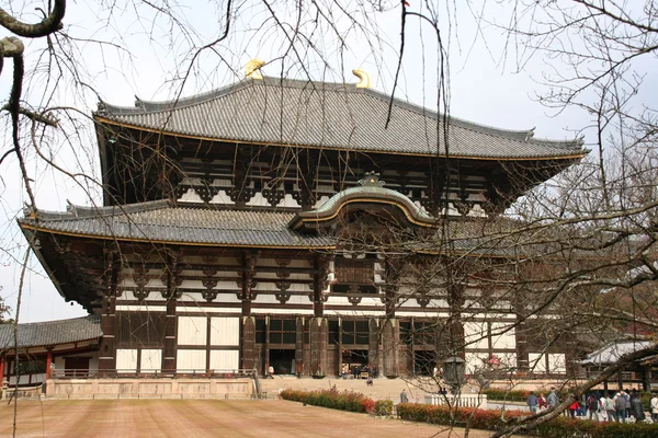Храм Нара, Японія — стокове фото