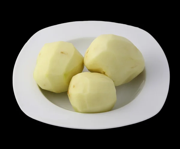 Тарелка сырой картошки фри # 2 — стоковое фото