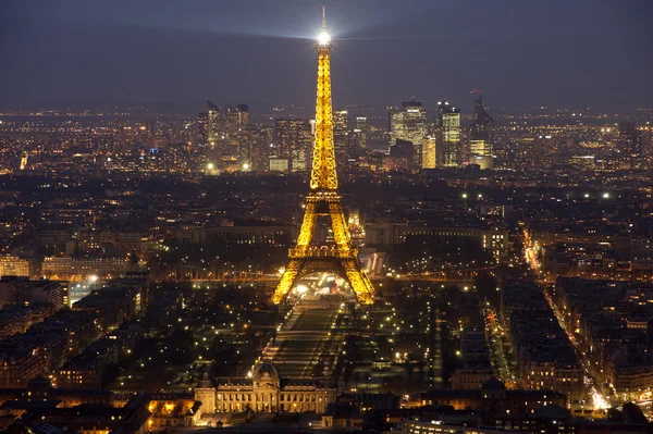 stock image Eiffel tower by night #3