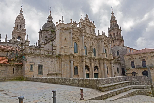 サンティアゴ azabacheria の大聖堂 — ストック写真